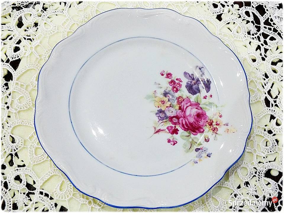 Talerz deserowy Porcelana Bogucice 19 lat 070 sprzedam