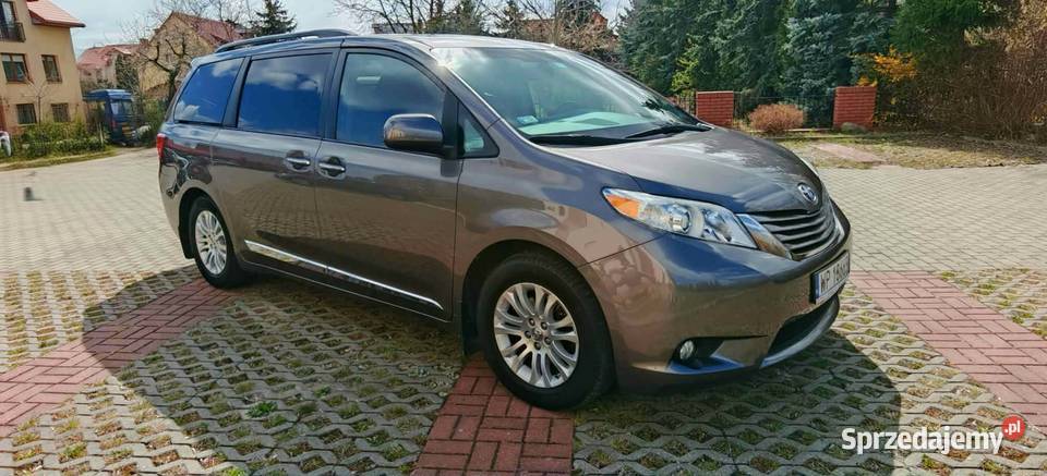Toyota Sienna 2015 vat23 120 XLE Super stan Płock