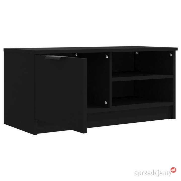 Szafka pod TV czarna 80x35x365 materiał mazowieckie Warszawa