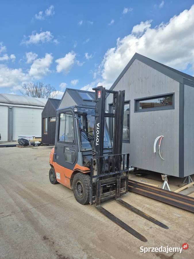TOYOTA 427FGF25 Wózek widłowy 2005 Duplex 42m Raba Wyżna