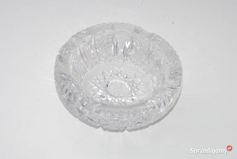Stary popielniczka kryształowa kryształ 15 antyk