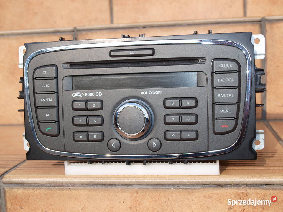 Ford Focus Mondeo S Galaxy Kuga Transit Radio CD panele sterowania, przełączniki Kalisz