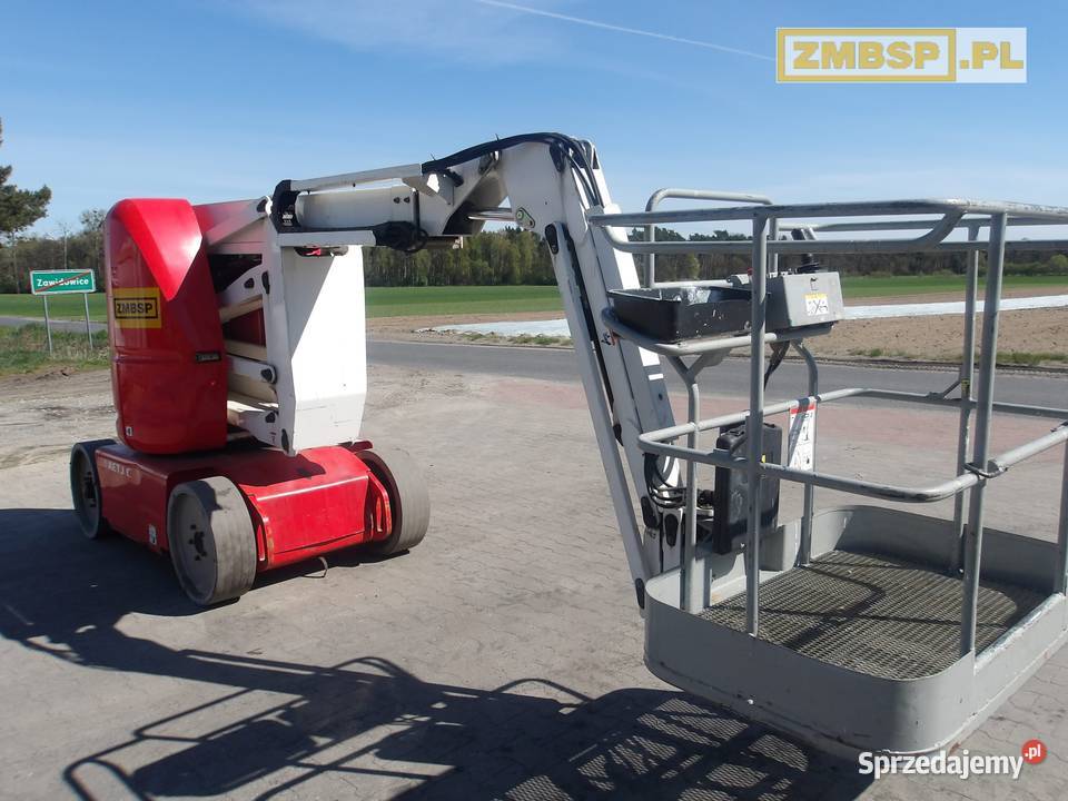 Podnośnik koszowy przegubowy 12m Manitou Dźwigi, podnośniki Pleszew