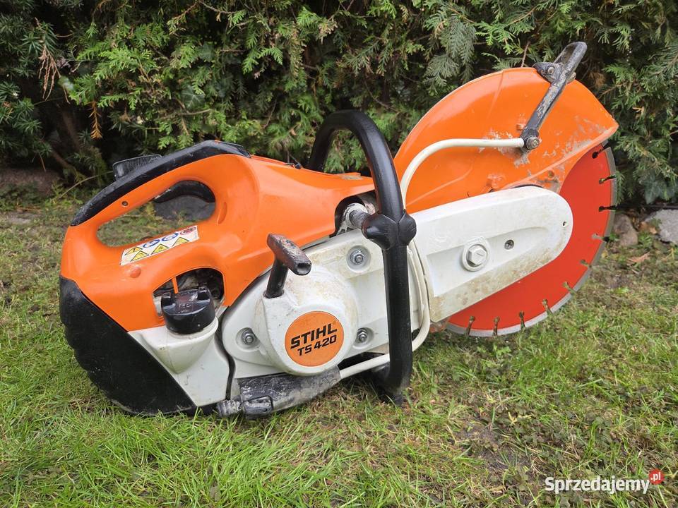Piła do betonu przecinarka spalinowa STIHL TS420