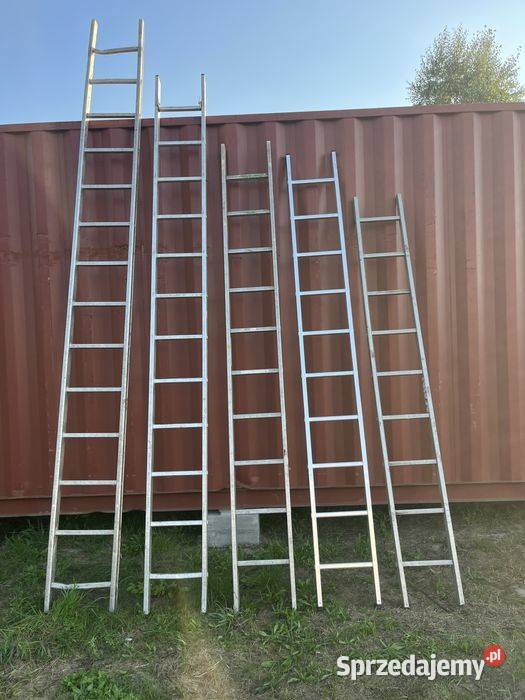 Drabina aluminiowa 13m Produkcja Niemiecka Tuliszków