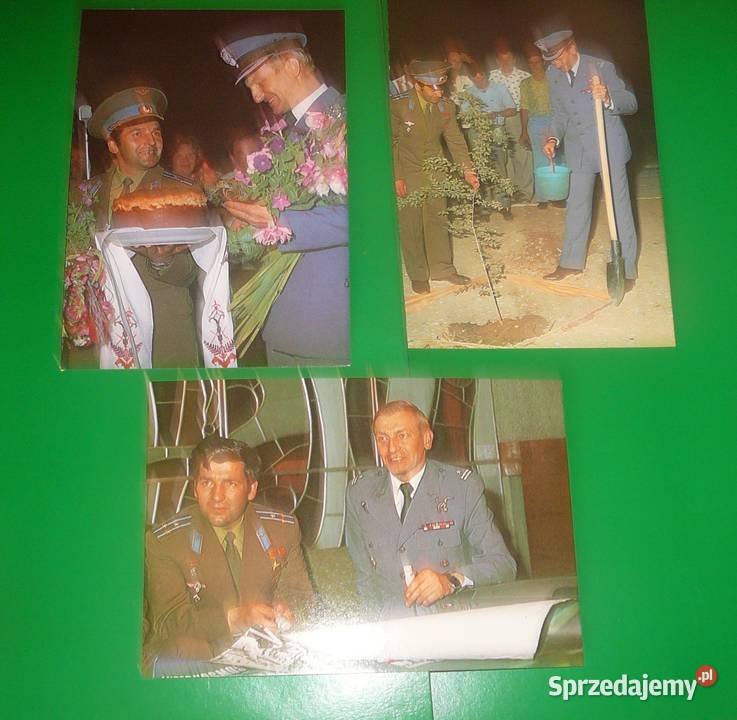 zestaw 9 pocztówek w kosmosie i na ziemi 1979r Wrocław sprzedam