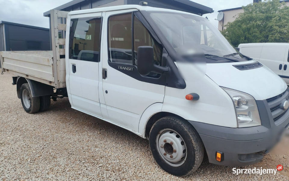 Ford Transit doka 7 osób na bliźniaku skrzynia 100KM śląskie Chełm Śląski