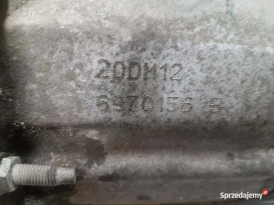 PEUGEOT 307 16 16V SKRZYNIA BIEGOW 20DM12 20DM Turek