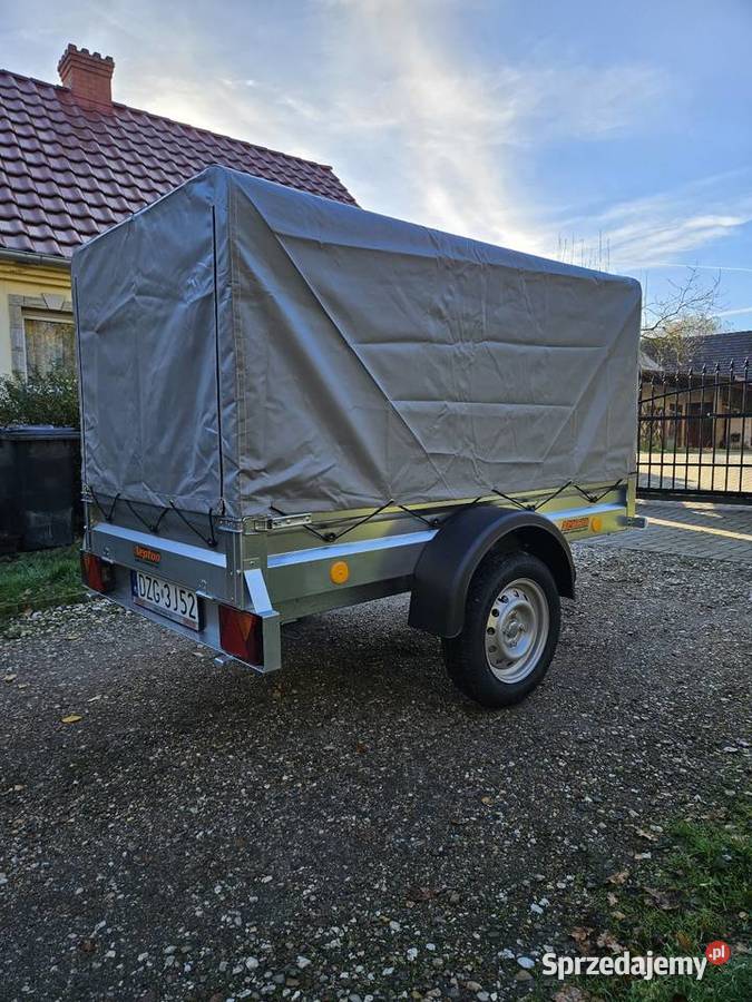 Przyczepka lekka 750 nowa zarejestrowana pełny VAT dolnośląskie Pieńsk