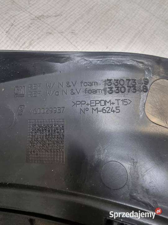 OPEL CORSA E BOCZEK TAPICERKA BAGAŻNIKA LEWY TYŁ