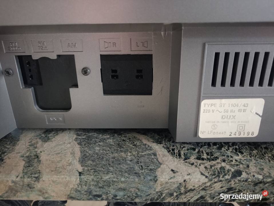 Gramofon Radio Magnetofon DUX Vintage