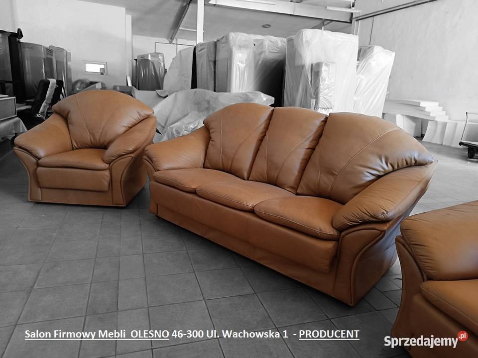 Komplet 3R11 BOSTON Skóra Naturalna OUTLET 36 Kluczbork