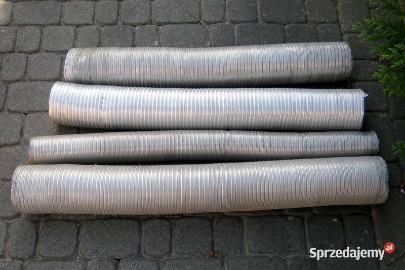 Rury spiro aluminiowe z odzysku