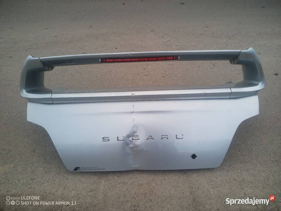 Spoiler regulowany Oricari Subaru Impreza GD lubelskie Elizówka sprzedam