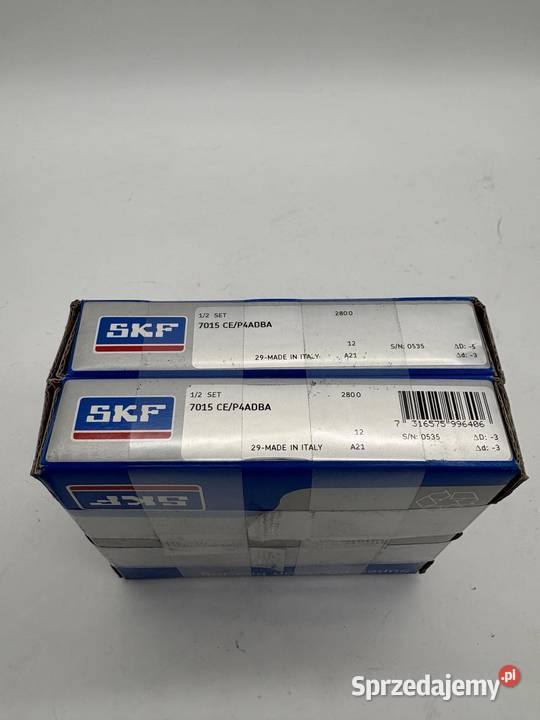 SKF 7015 CE P4ADBA Set of 2 sprzedam