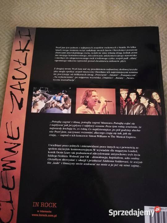 Pearl Jam Ciemne zaułki Martin Power Stan BD zachodniopomorskie Szczecin sprzedam