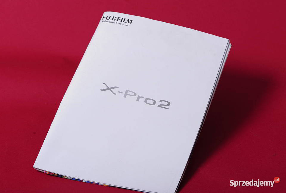 FujiFilm X Pro 2 prospekt katalog dolnośląskie Wrocław
