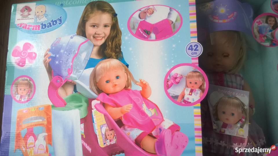 LALKA FRYZJERKA MNÓSTWO AKCESORII 3 lata+ Szczecin
