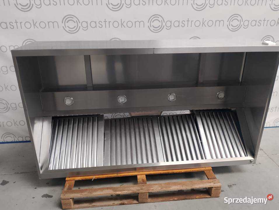 OKAP PRZYŚCIENNY SKRZYNIOWY Z ŁAPACZAMI 180X100 dolnośląskie Wrocław
