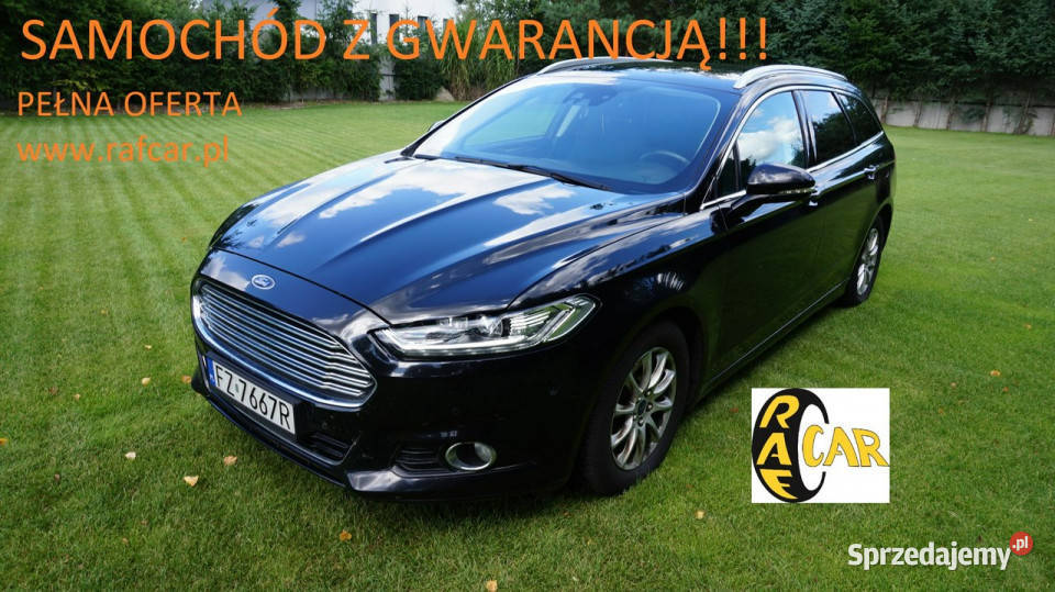 Ford Mondeo Super wyposażony Gwarancja Mk5 2014 lakier metallic Zielona Góra
