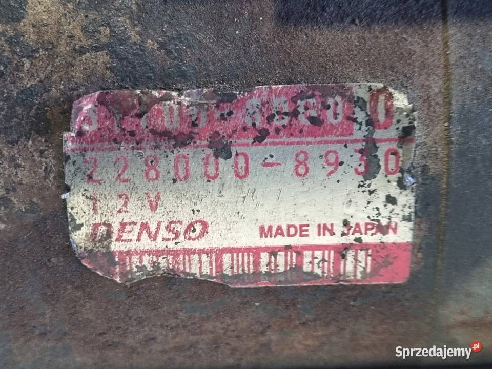 ROZRUSZNIK Suzuki Ignis I 13 16V oryginał DENSO Rudka