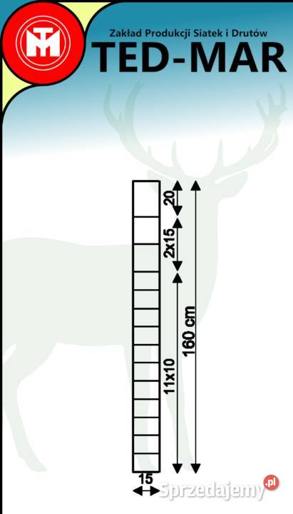 Siatka leśna 50mb różne wysokości Biłgoraj