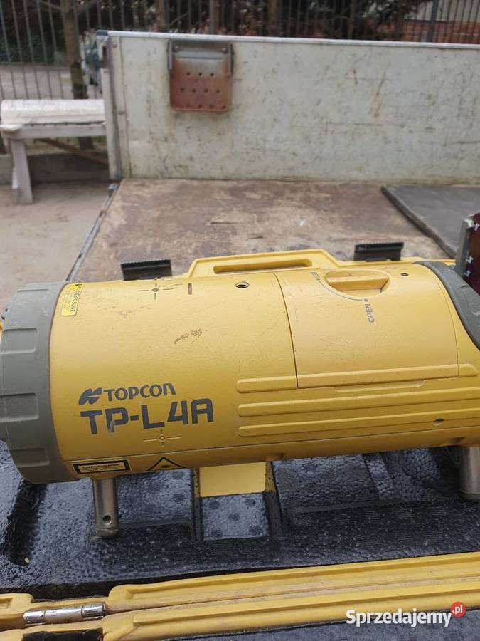 Topcon TPL4A laser rurowy używany sprawny Koszalin