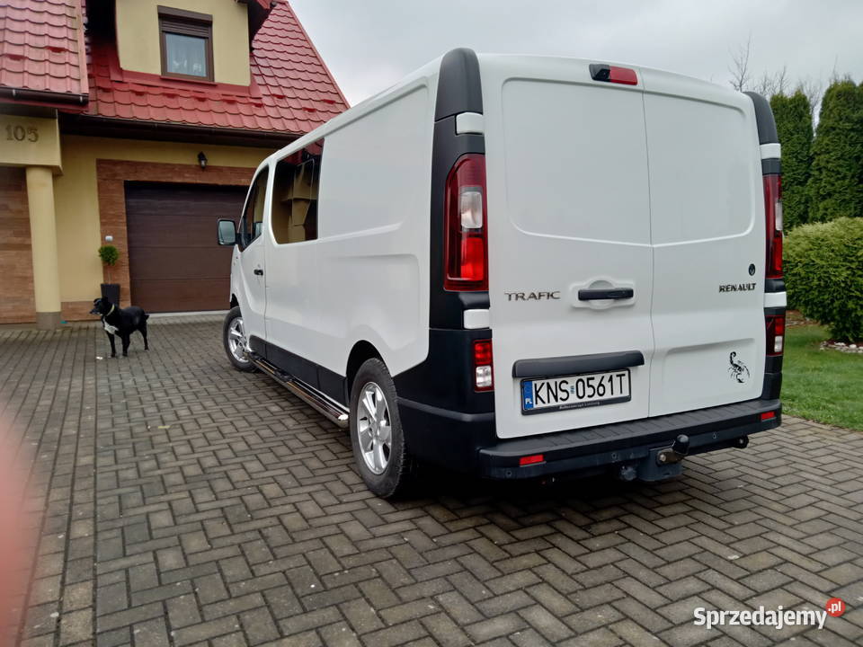 sprzedam renault trafic long brygadówka 6osobowy Łącko sprzedam