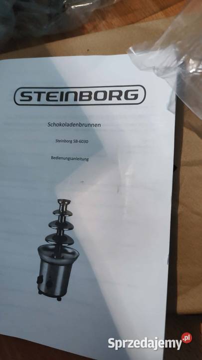 domowa fontanna czekoladowa Steinborg SB6030 Pozostałe Książ Wielkopolski