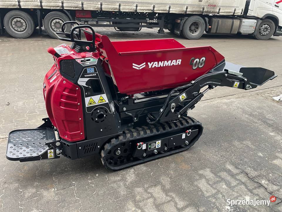 YANMAR C08 HiTip wozidło transporter wysoki nie łódzkie Łódź