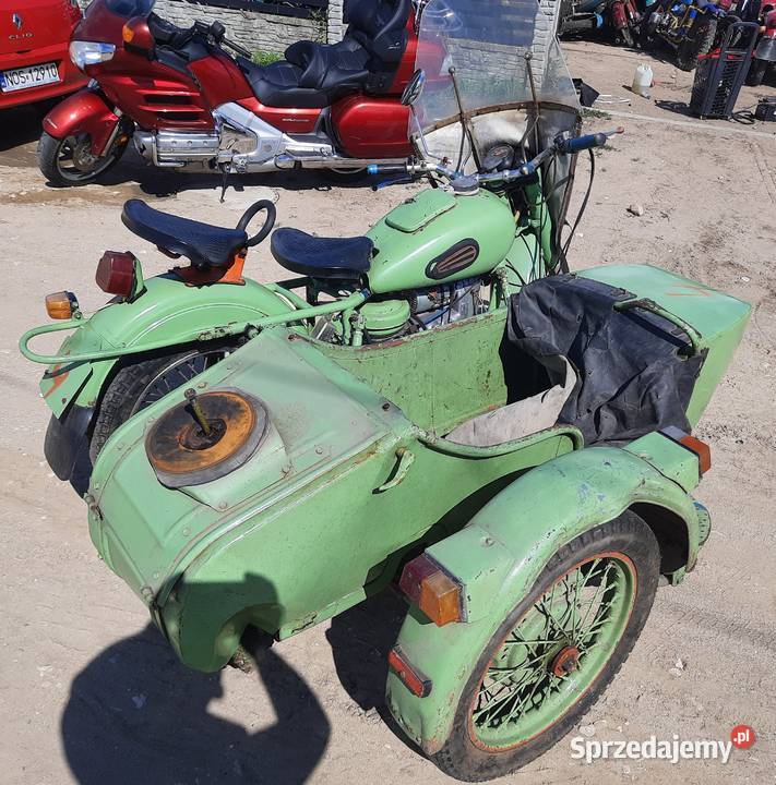 URAL M6736 z wózkiem bocznym 1978 MOZLIWA 111111km Ostrołęka