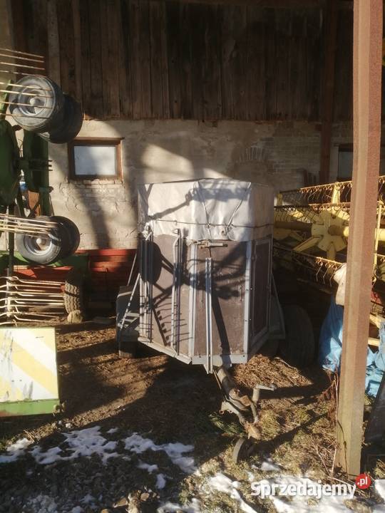 Przyczepa do przewozu zwierząt koniowóz