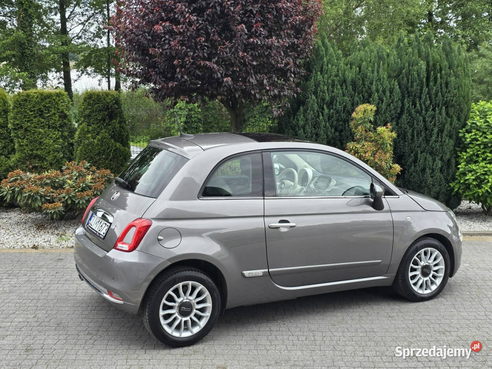 Fiat 500 12 benzyna Iwłaściciel Serwisowany czujnik deszczu Motoryzacja Skępe