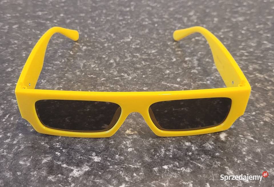 Okulary przeciwsłoneczne OffWhite żółte unisex sprzedam