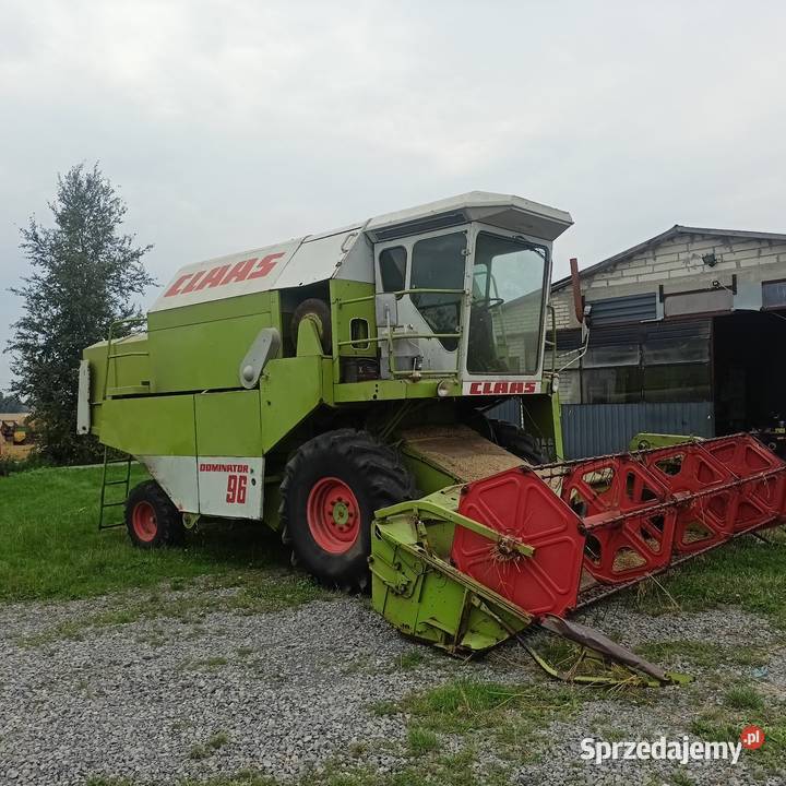 Class dominator 96 heder 45m wózek Zbożowe Zbuczyn sprzedam