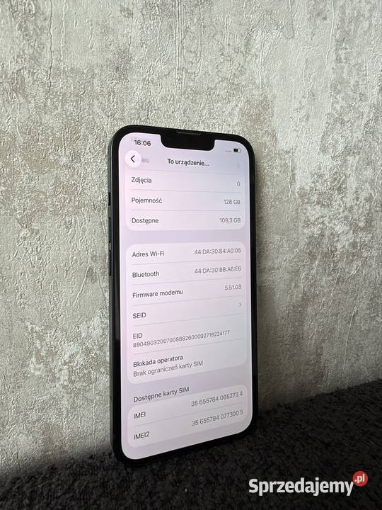 iPhone 13 128GB 100 Kondycja Kalisz