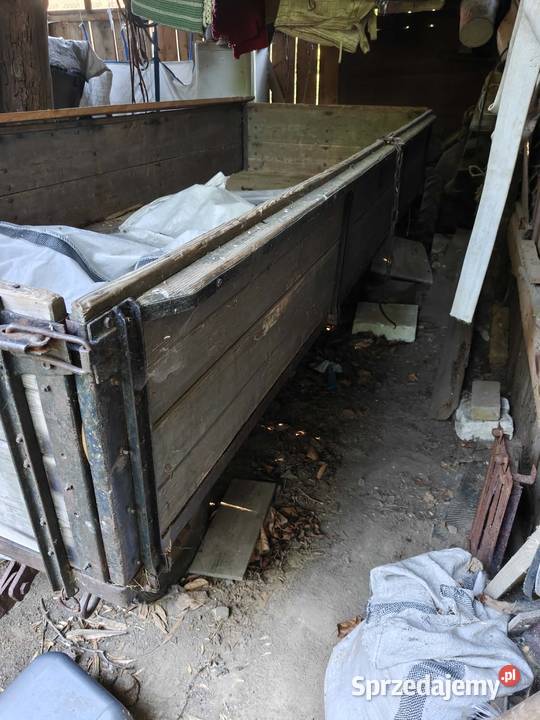 przyczepa rolnicza do traktora nieuszkodzony Krzeszów