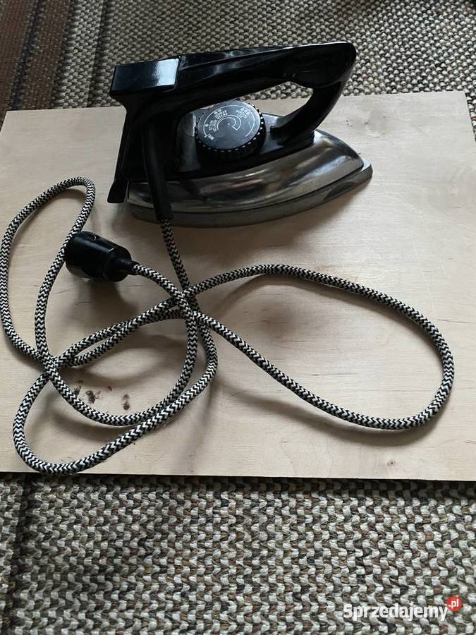 Żelazka elektryczne bodajże już kolekcjonerów Pozostałe