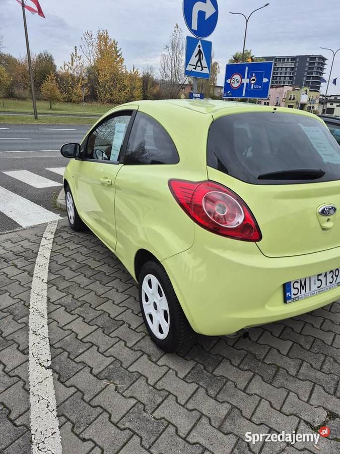Ford Ka 12 2012 Długie opłaty żółty Żory sprzedam