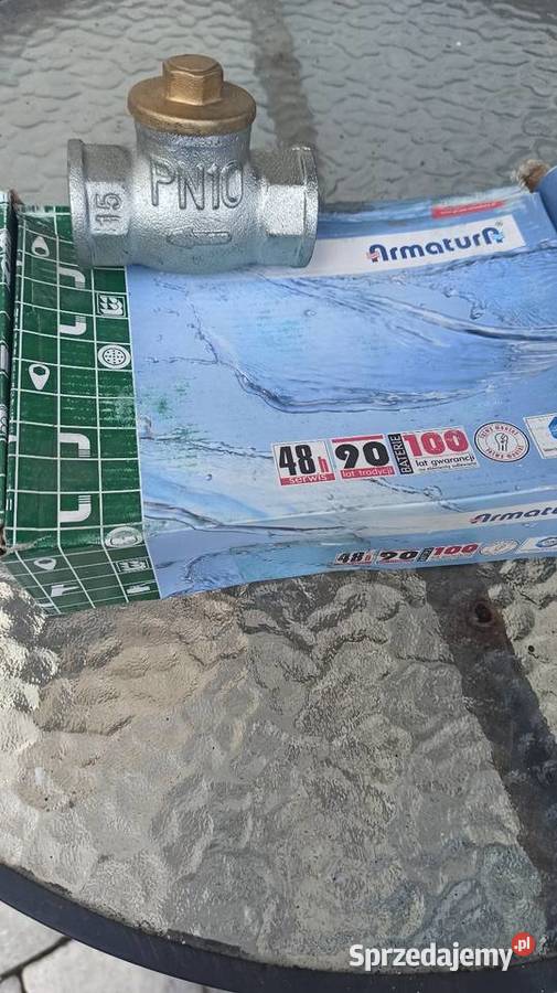 Zawór zwrotny żeliwny w ocynku 1 cal Myszków