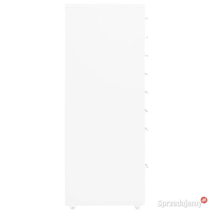Mobilna szafka kartotekowa biała 28x41x109 mazowieckie Warszawa