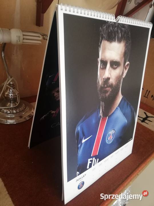 Kalendarz ścienny klubu Paris St Germain 2016 wielkopolskie Wronki sprzedam