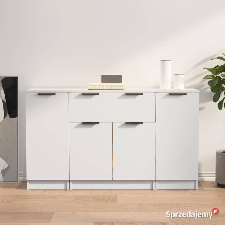 Szafki 3 biały materiał drewnopochodny WM3115828 Warszawa