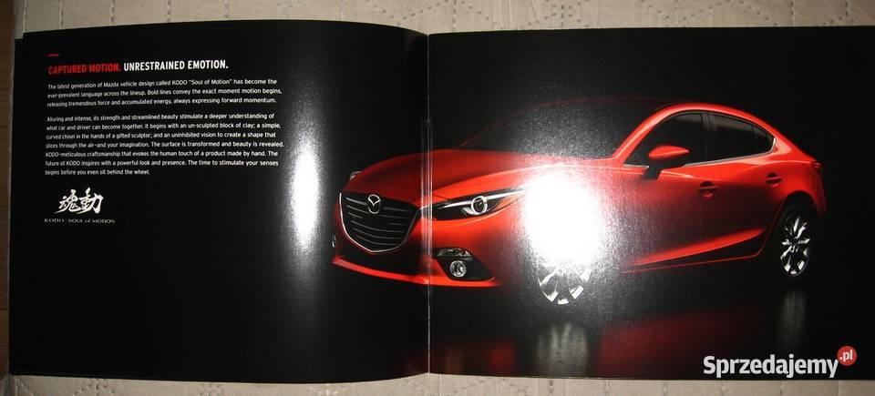 Mazda 2014 Full Line prospekt katalog Kępice sprzedam