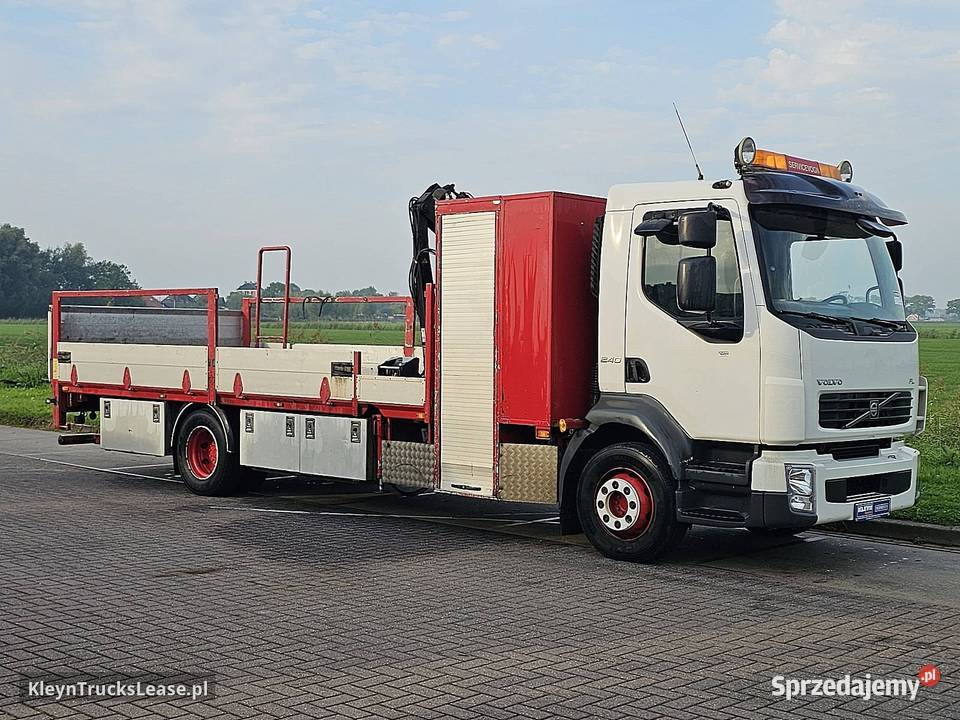 Volvo FL 24012 MANUAL HIAB 033T skrzyniowy 4x2 sprowadzony sprzedam