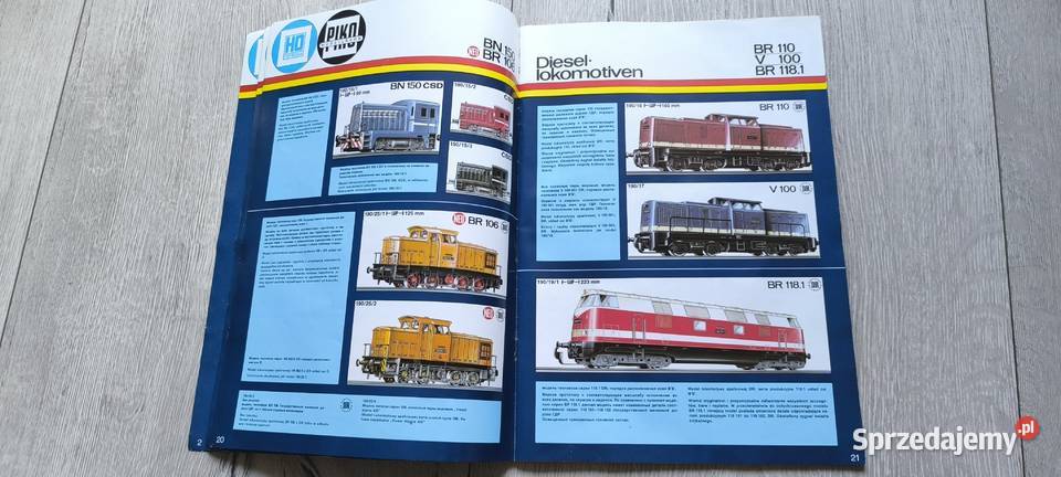 PIKO MODELLBAHN STARY KATALOG Z MODELAMI Modelarstwo Bytom