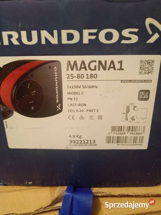 Pompa Grundfoss Magna 1 2580 180 Pozostałe warmińsko-mazurskie Ostróda
