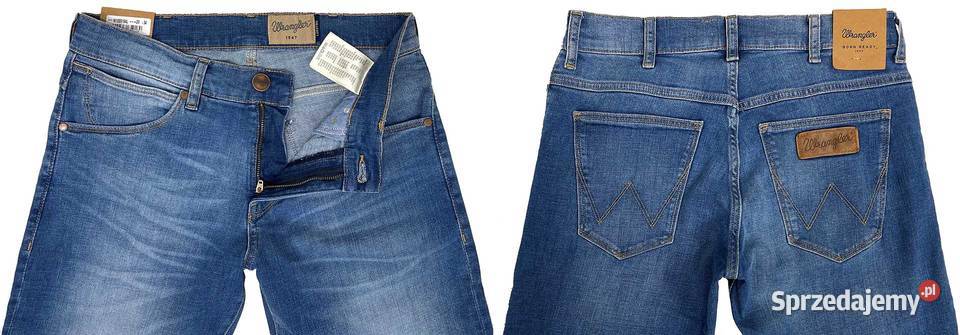 Spodnie męskie Wrangler Larston Blue W29 L34 Pisz
