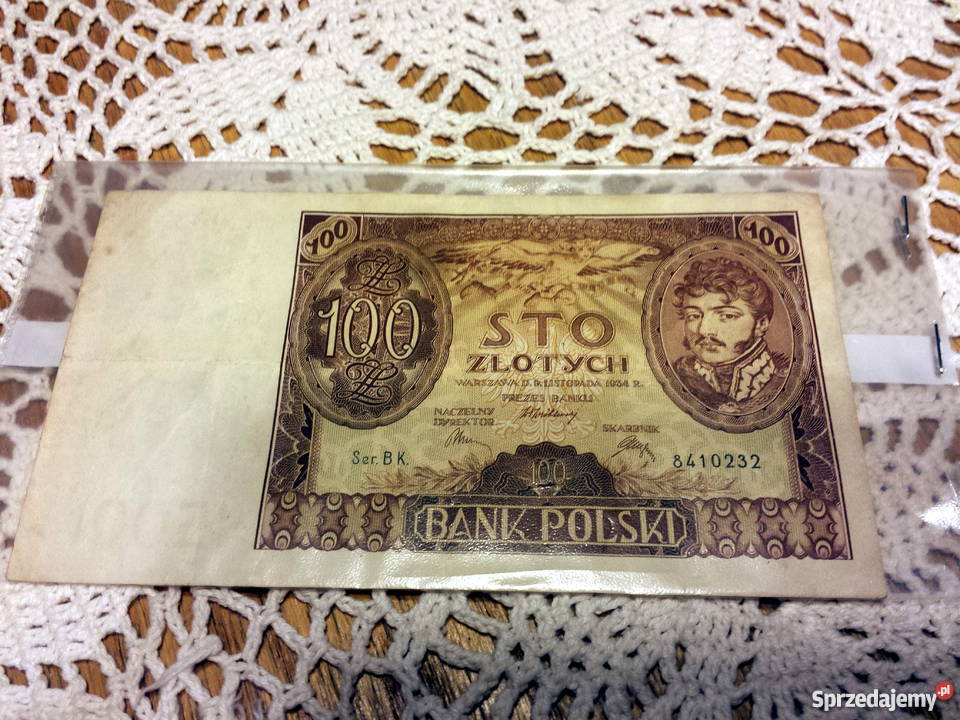 BanknotBilet Banku Polskiego SA 100 złotych 1934