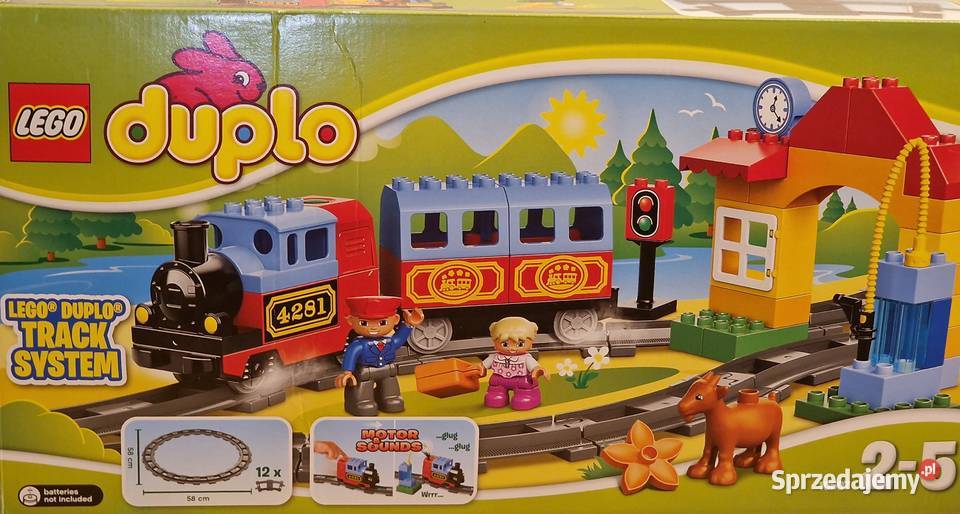 LEGO DUPLO 10507 Mój pierwszy pociąg pudełko mazowieckie Warszawa